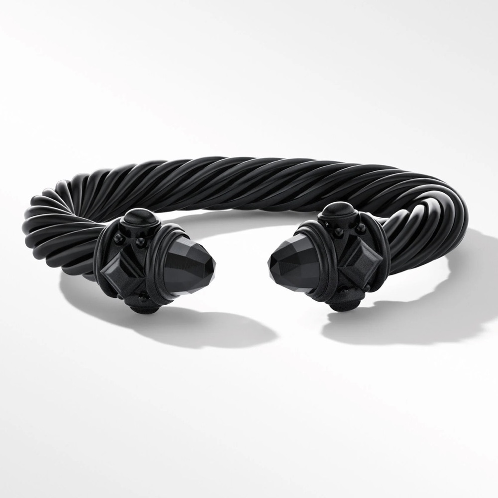 David Yurman Bracelet in Black Aluminum - M, 10mm
